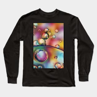 Rainbow Bubble Drops Long Sleeve T-Shirt